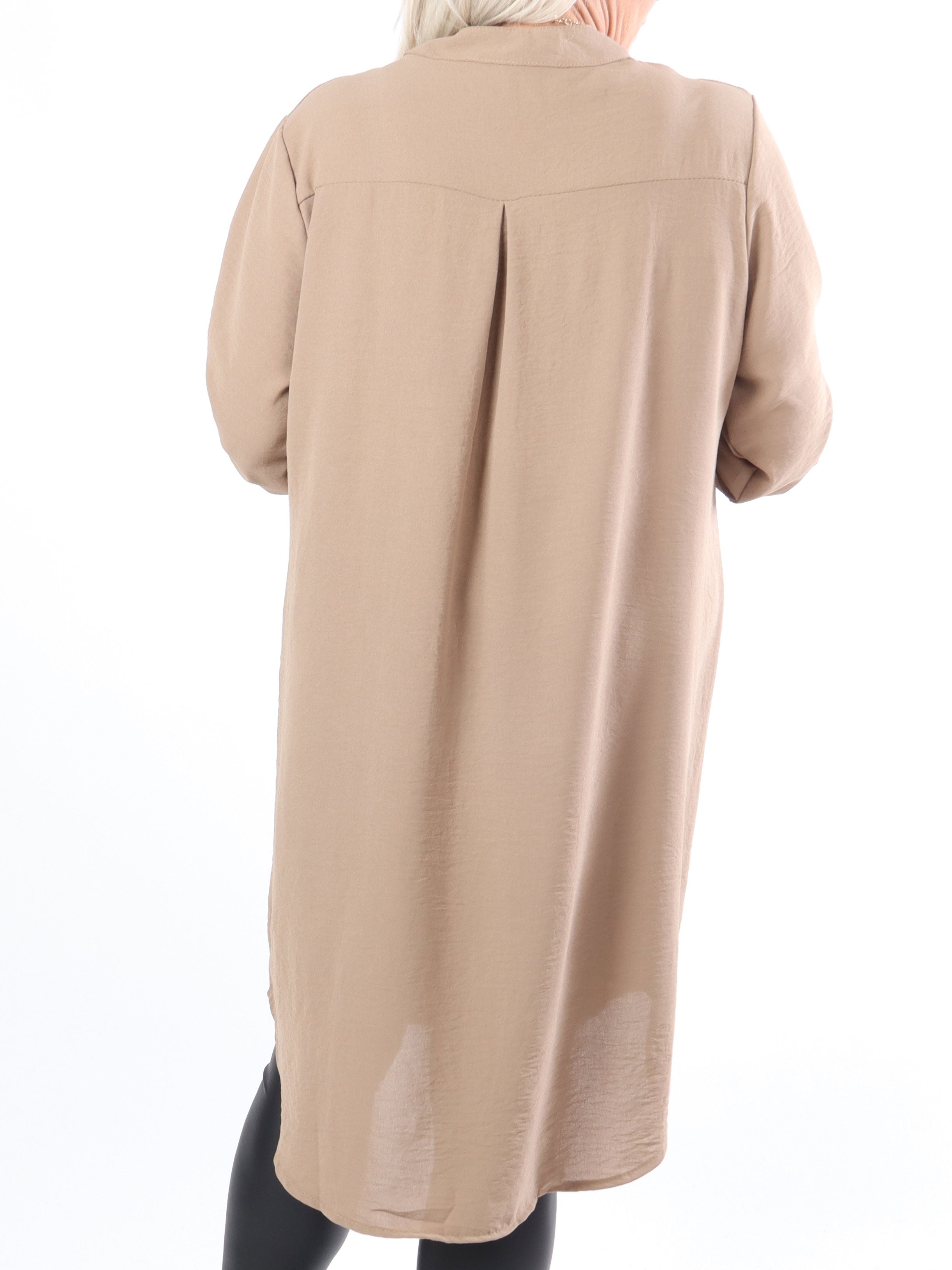 Vanessa Dress - Lätt och luftig klänning i stora storlekar - Dark green